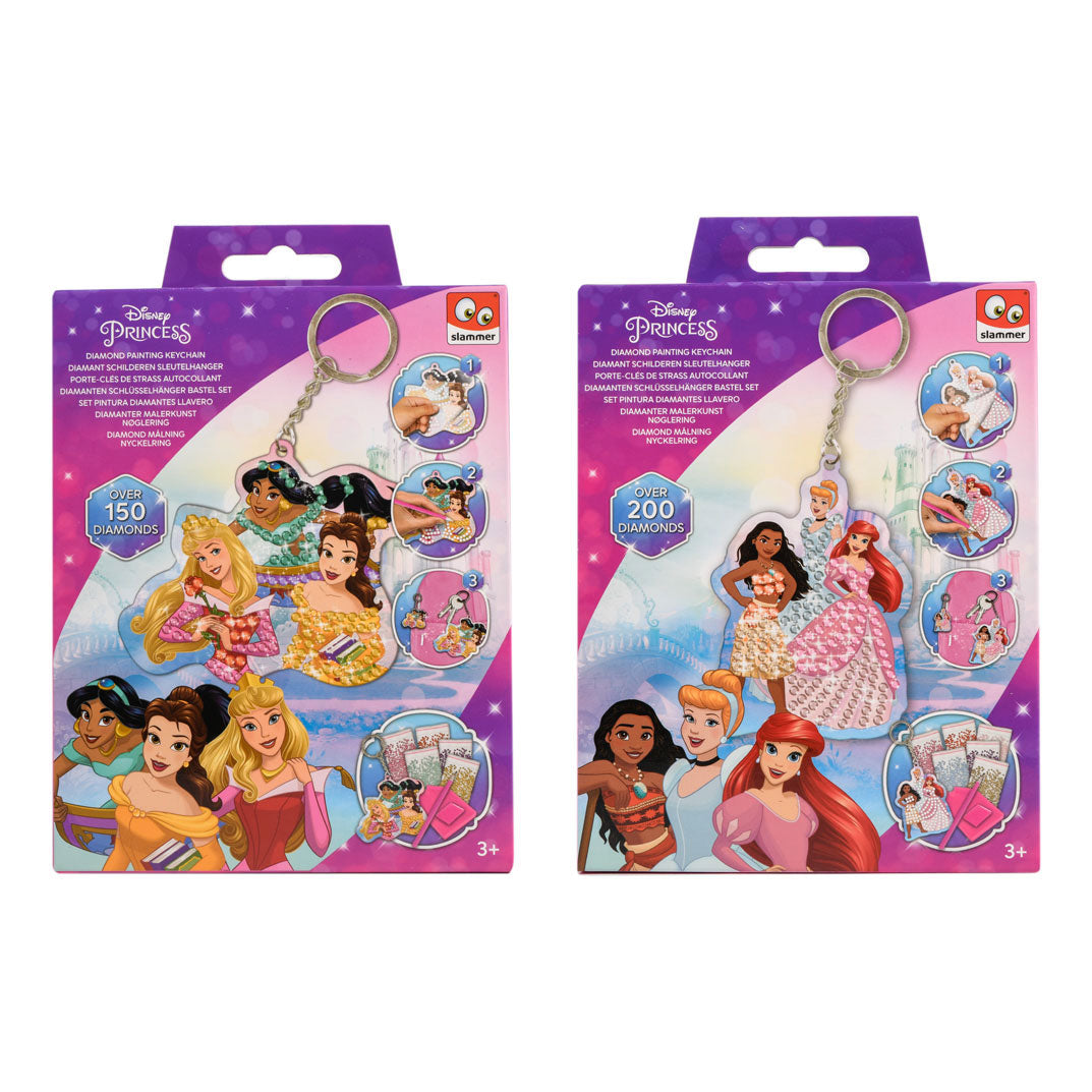 Disney Princess Diamond Painting Keechchain
