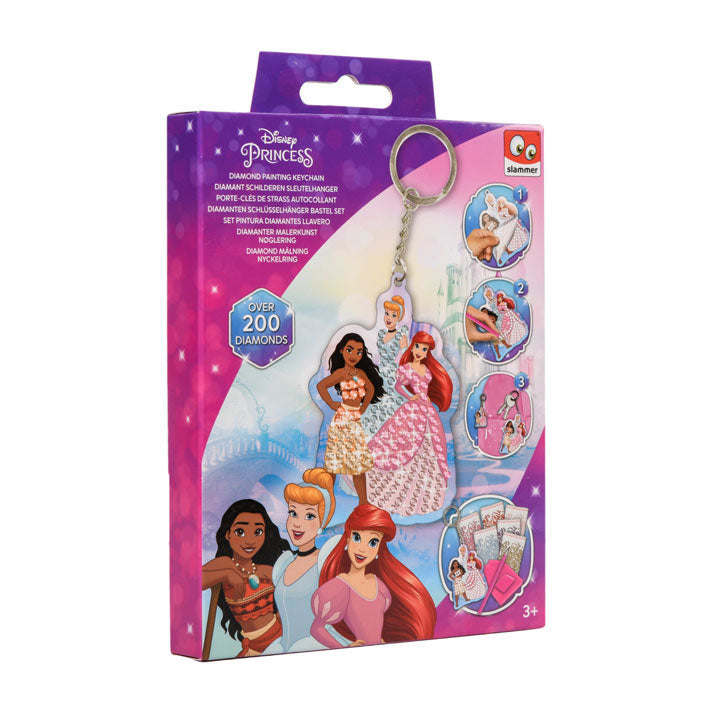Disney Princess Diamond Painting Keechchain