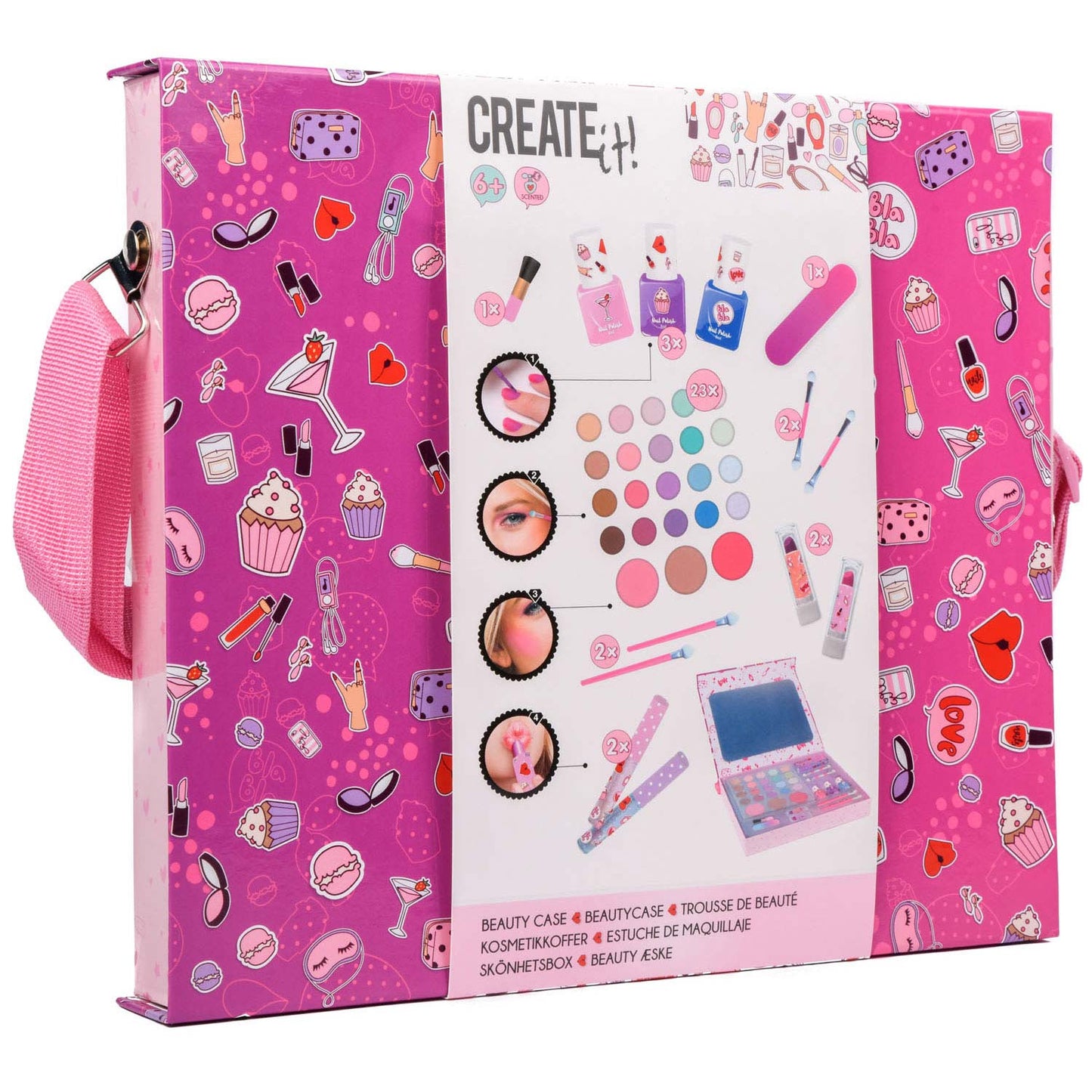 Create it! beauty beautycase compleet