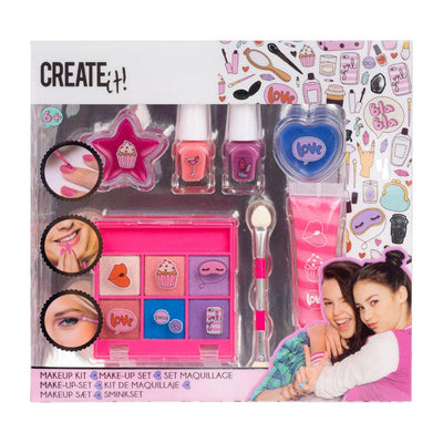 Crealo! Set di trucco di bellezza Pink Lila