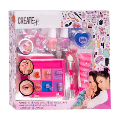 Crealo! Set di trucco di bellezza Pink Lila