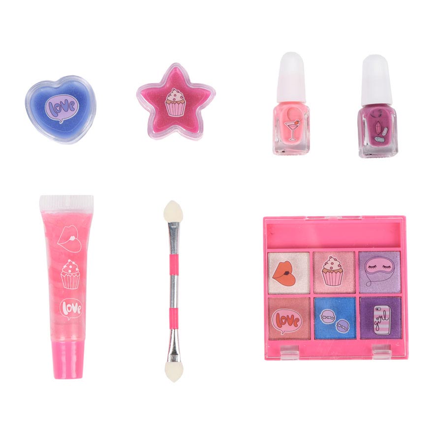 Create it! beauty make-upset roze lila
