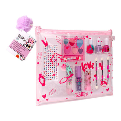 Crealo! Borsa per il trucco della bellezza con contenuto