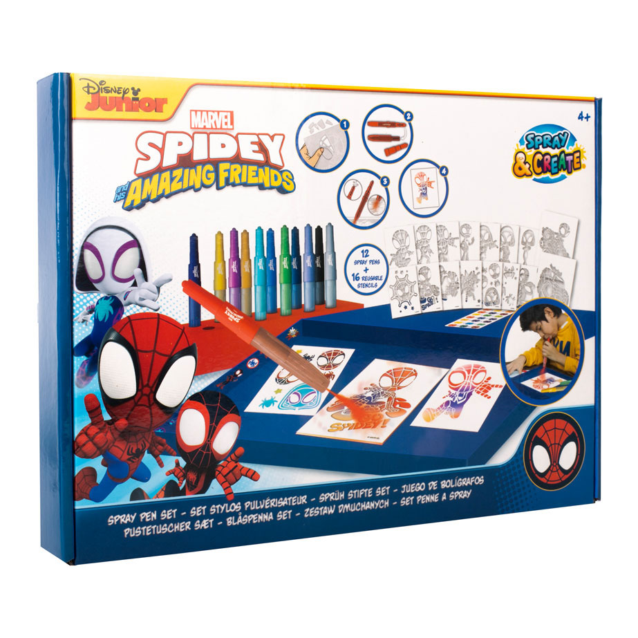 Spidey blaaspennen set deluxe