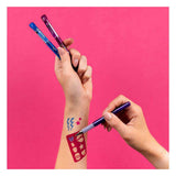 Crealo! Penne gel tatuaggi di bellezza, 6st. - afbeelding 4