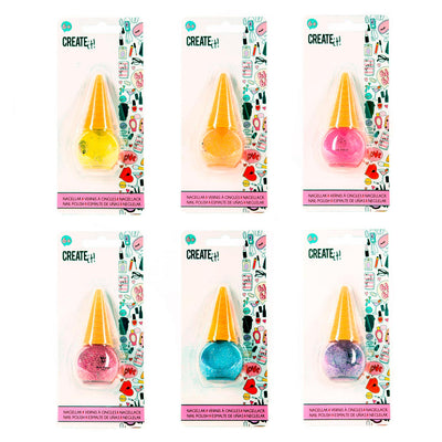 ¡Ciéntalo! Helado de esmalte de uñas de belleza