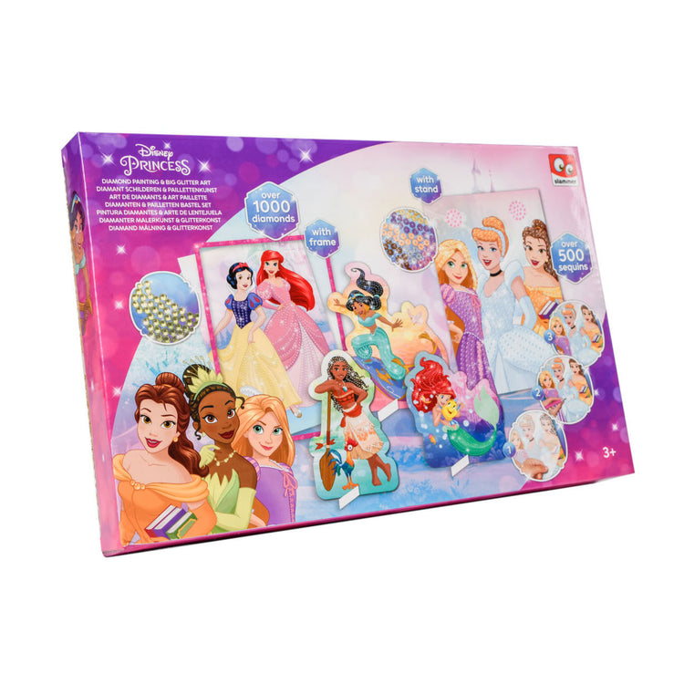 Disney Princess Diamond Painting and glitter Art