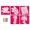 Minnie Felt Colors 18x18 cm - 5 pezzi