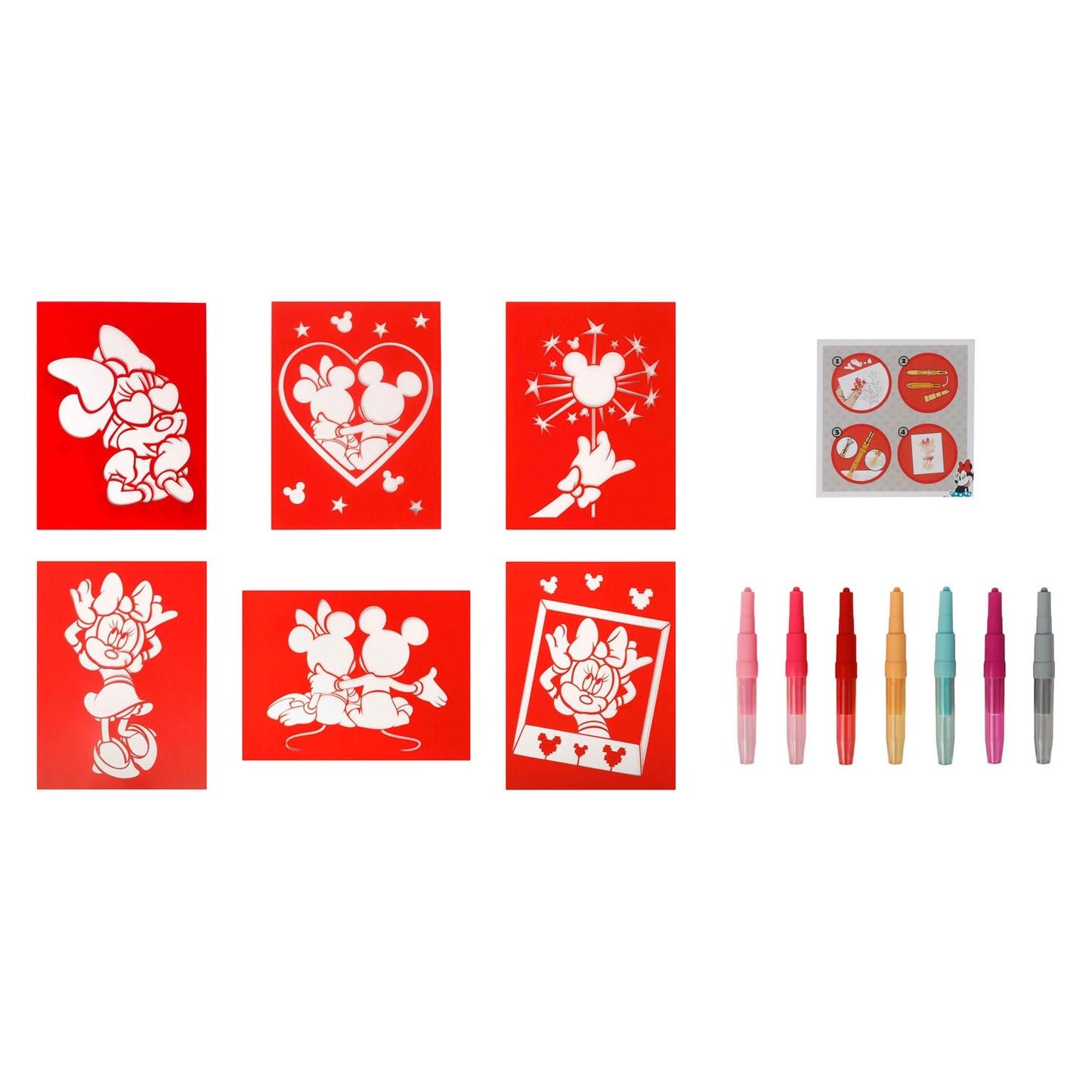 Set Minnie Mouse Blaaspissen