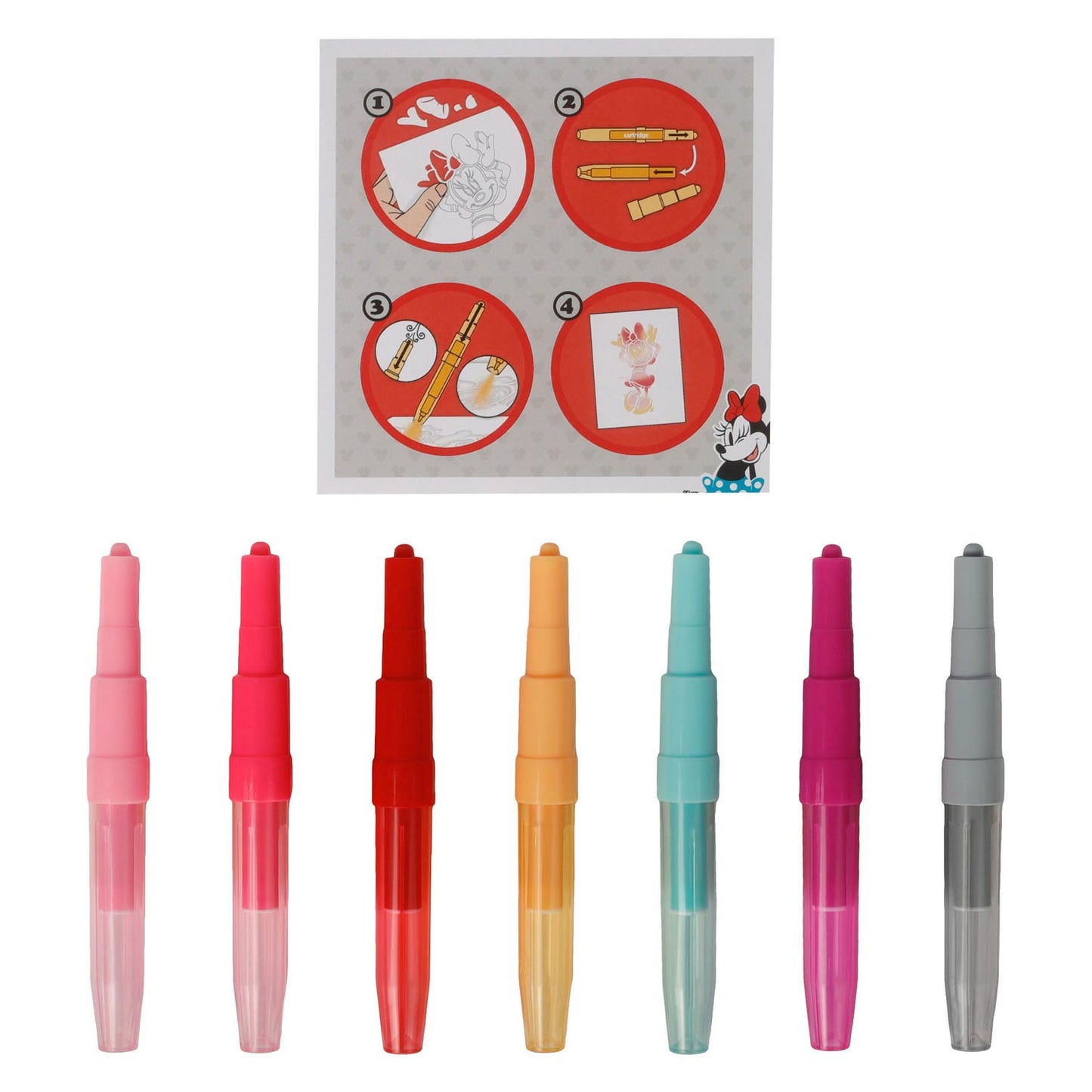 Set Minnie Mouse Blaaspissen