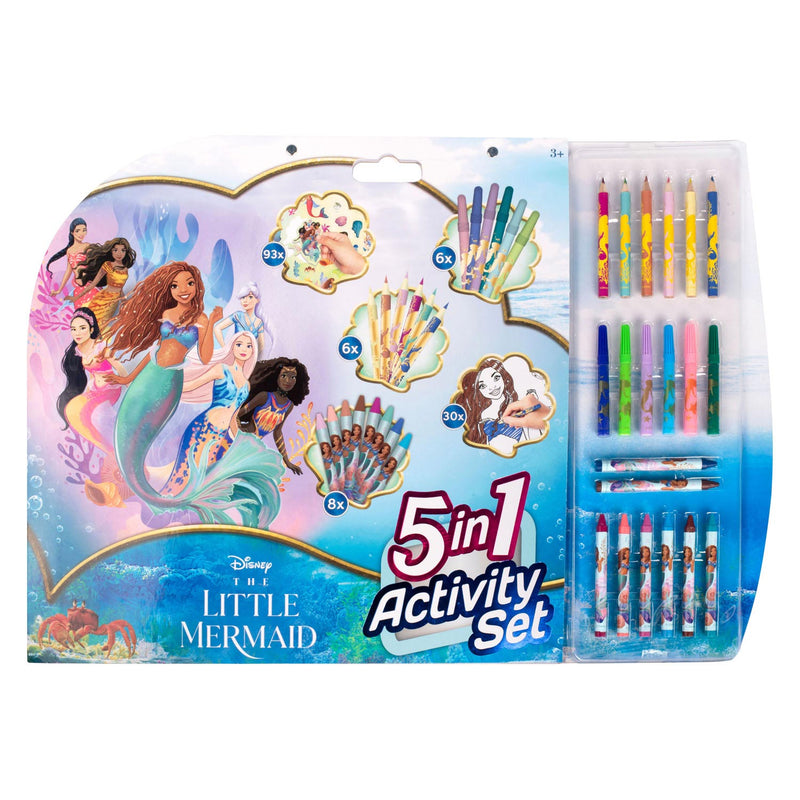 Il set di colori della sirena 5in1