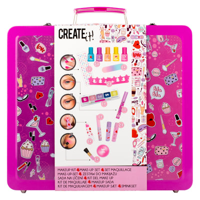 Crealo! Set di trucco di bellezza nella valigia di lusso