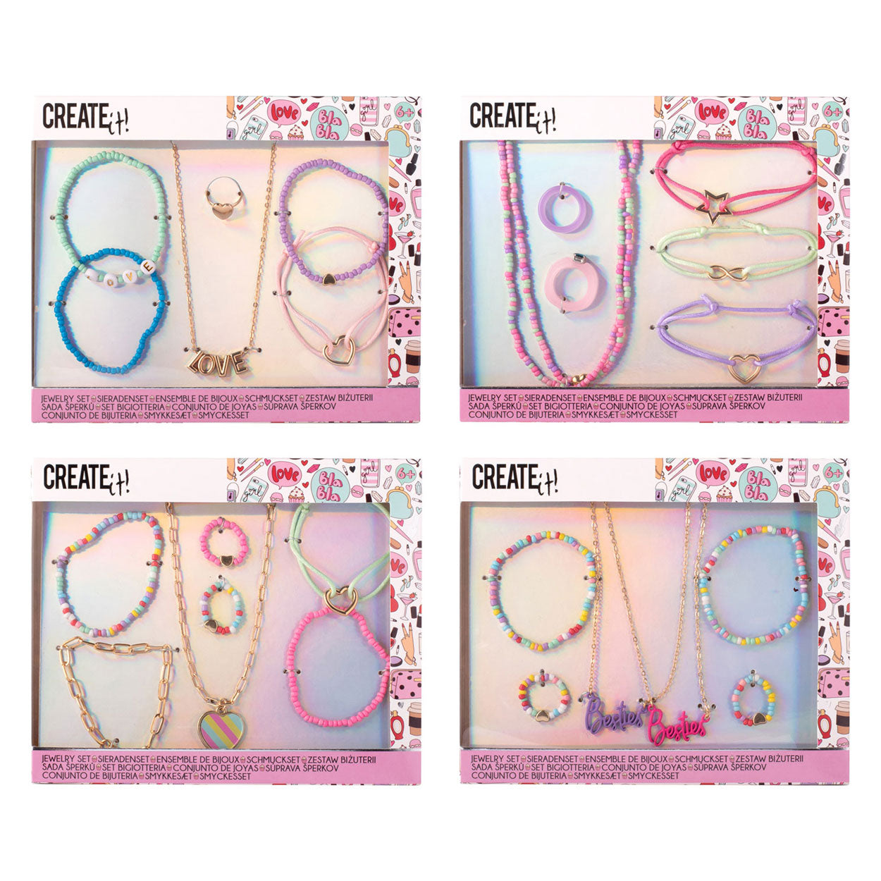 ¡Ciéntalo! Juego de joyas de belleza belleza