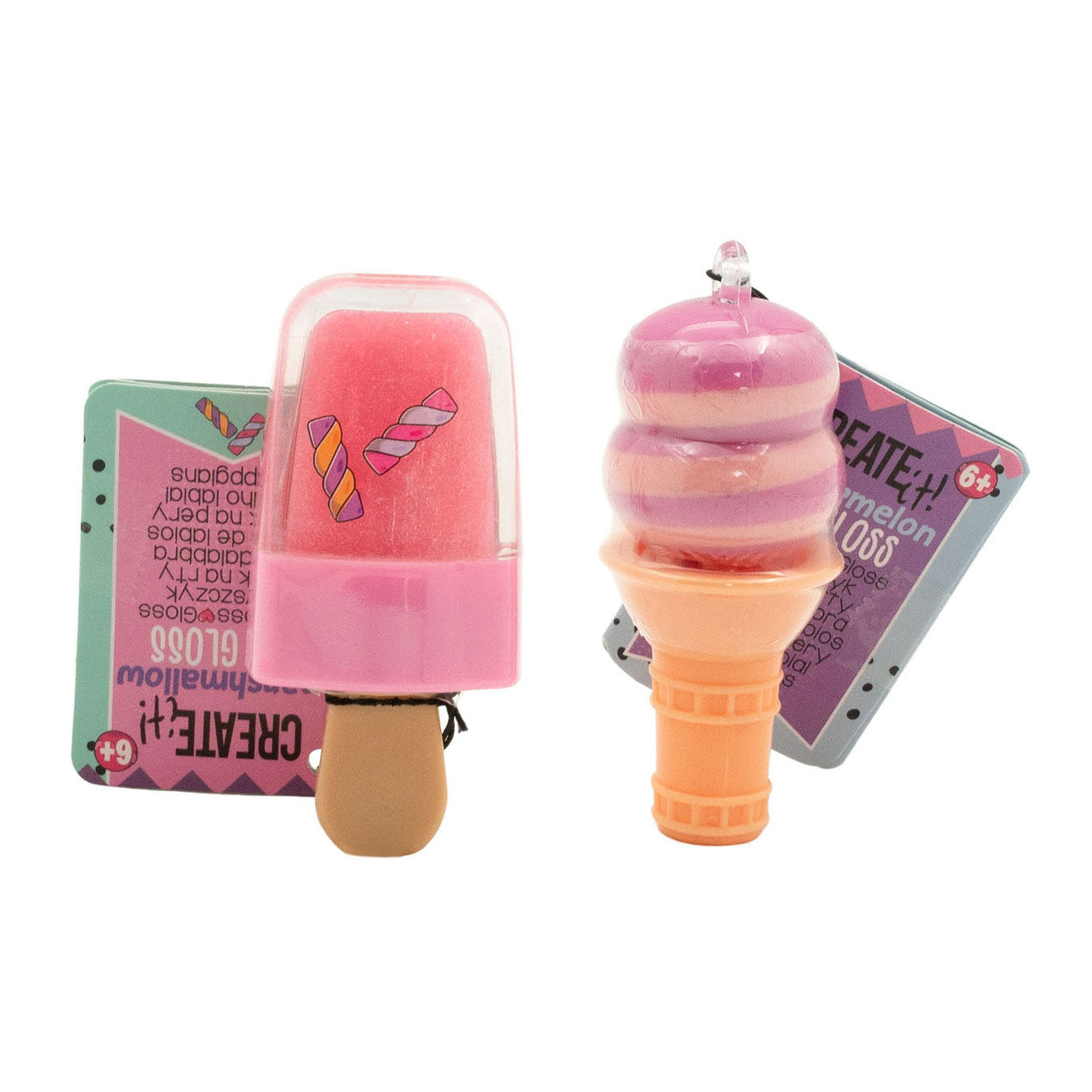 Create it! candy explosion lipgloss lollipop