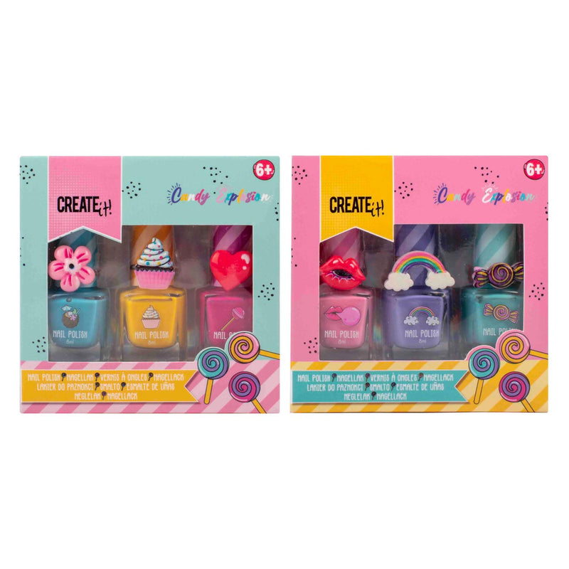 Crea! Smalto per unghie Explosion Candy, 3 °.