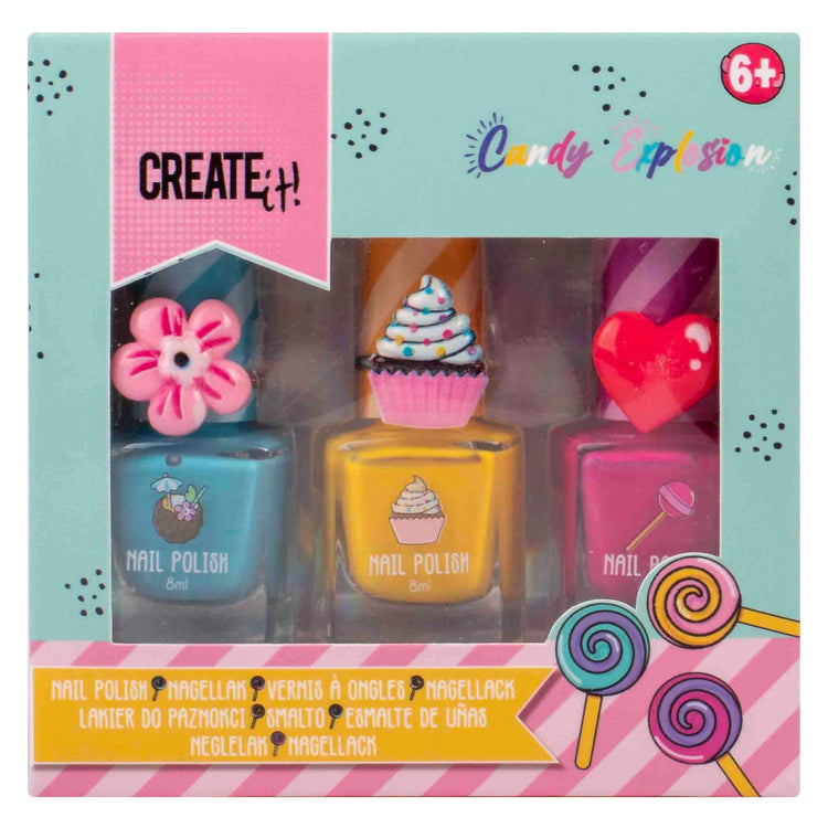 Crealo! Smalto per unghie Explosion Candy, 3 °.