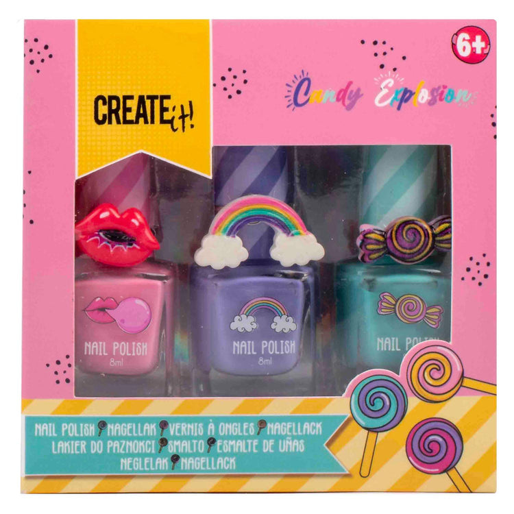 Crealo! Smalto per unghie Explosion Candy, 3 °.