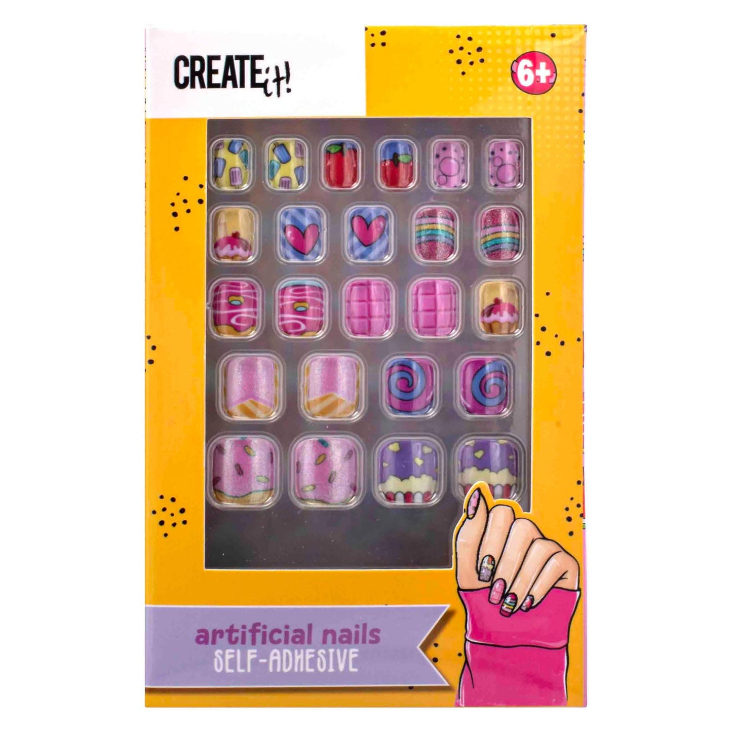 Crealo! Candy Explosion Artificial Nails Authesive