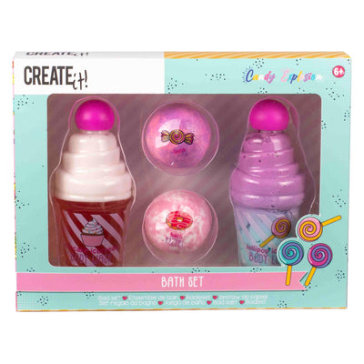 ¡Ciéntalo! Bañera de explosión de dulces
