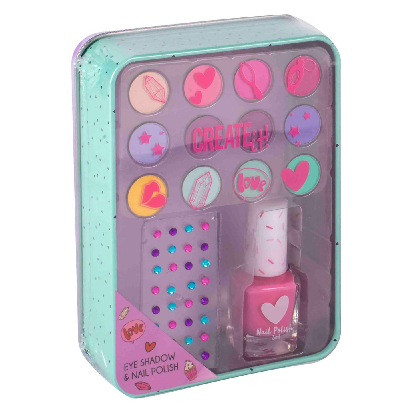 Canenco Beauty Eye ombre e smalto per unghie Can Purple