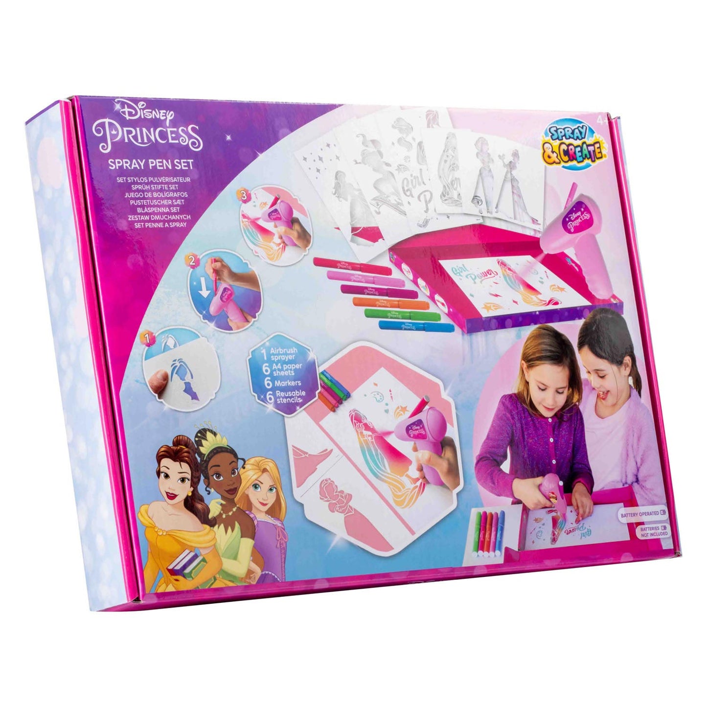 Disney Princess Blaaspennen Set Electric