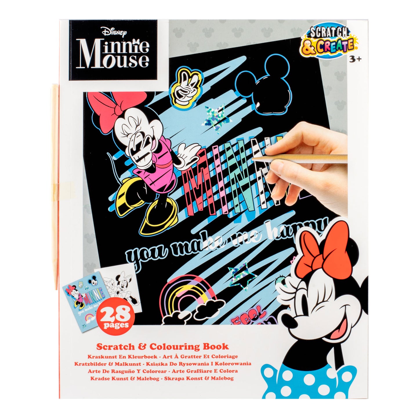 Minnie Mouse Kraskunst e Color Book
