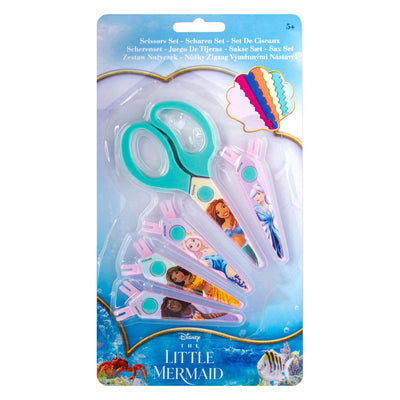 The Little Mermaid Scissors con 5 riviste di cartello
