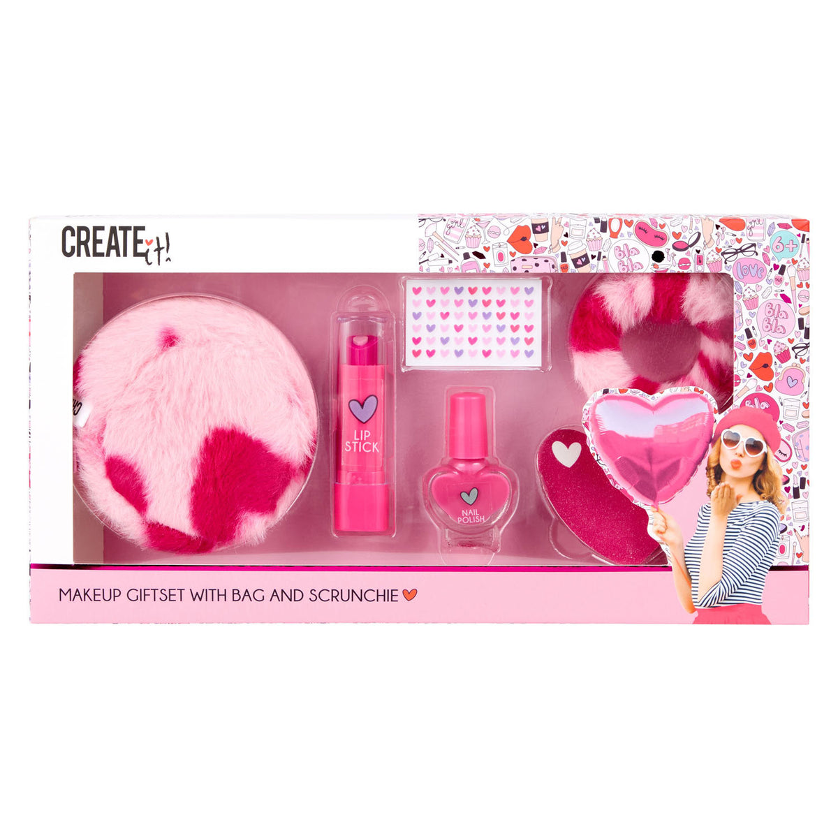 Crea! Cuori del set di trucco del cuore