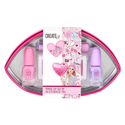 ¡Ciéntalo! El maquillaje de corazón set en el labio puede