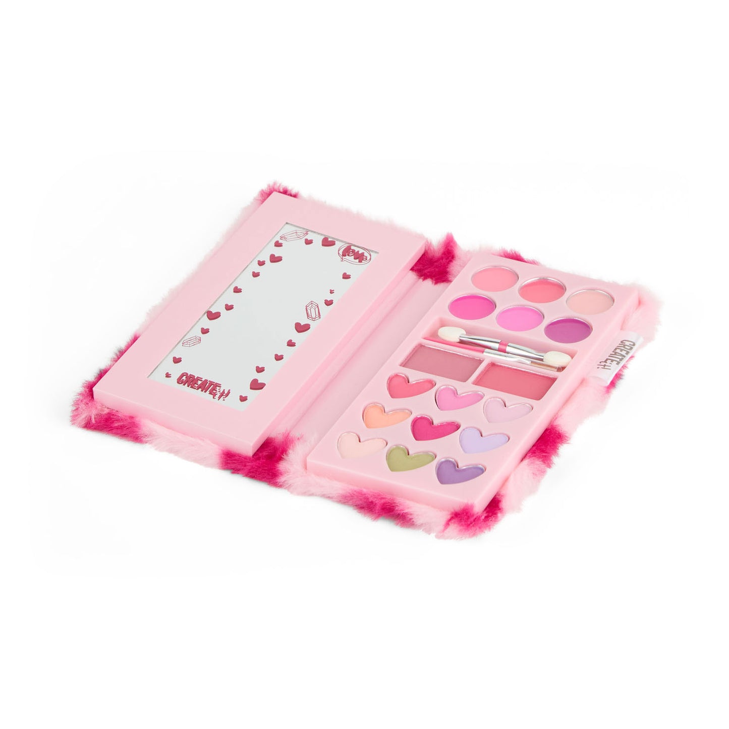 Create it! heart make-up book fluffy