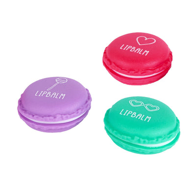 ¡Ciéntalo! Candy Lip Balm Macaron Box, 3st.