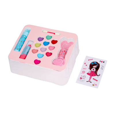 Canenenco Lulu Blush Make-up Set in tinen Coffee Fger