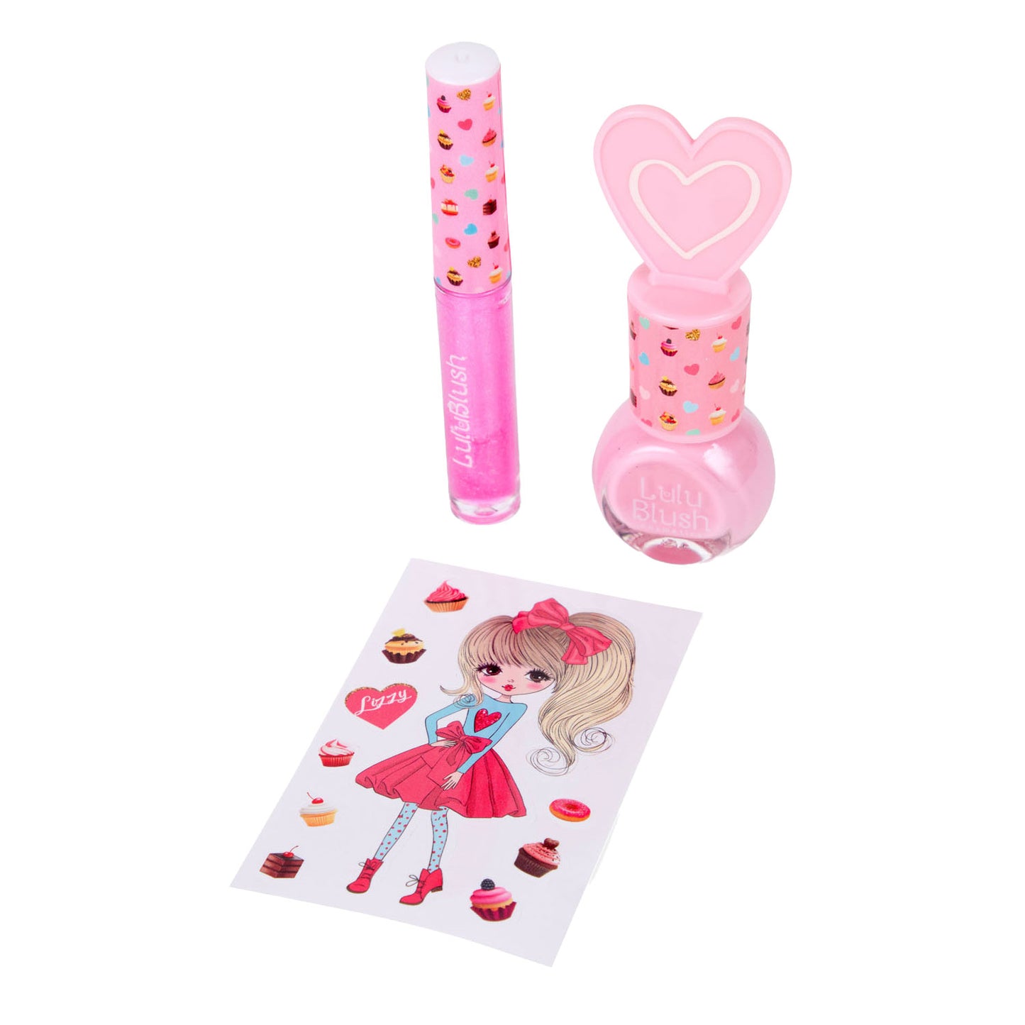 Canenco Lulu Blush Make-Up Glitter Trolley