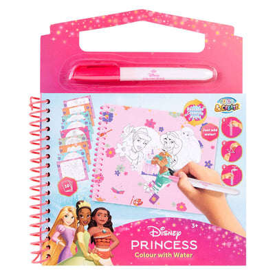 Libro para colorear al agua canenco princesas disney