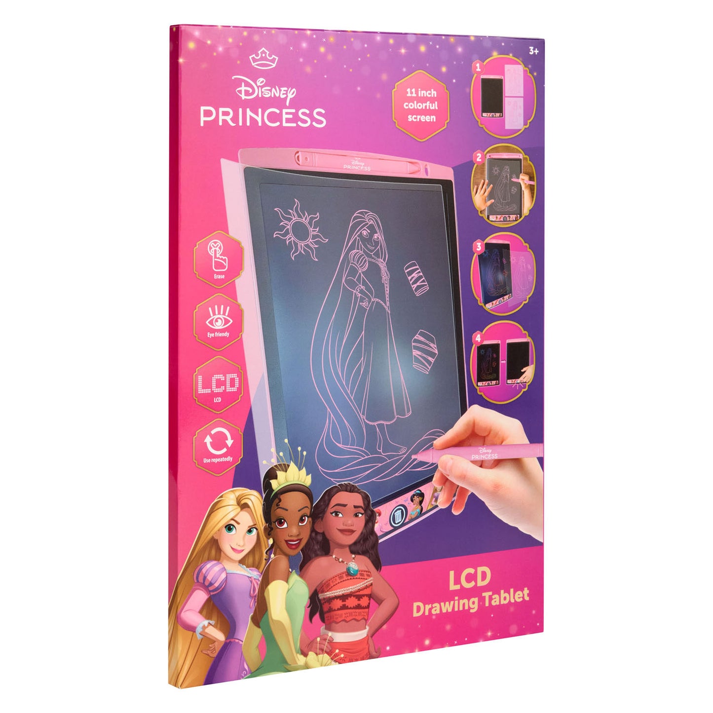 Cananenco Princess LCD Draw Draward Regenboog