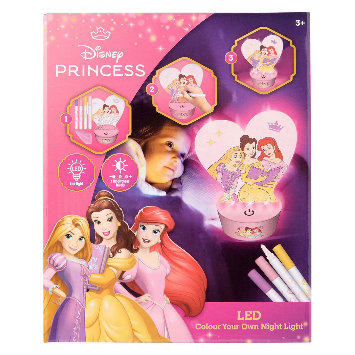 Canenco Princess Crea la tua luce Night LED