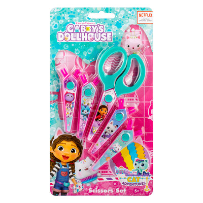 Canenco Gabbys Dollhouse Scissors con 5 revistas de carteles