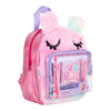 Merkloos sans marque create it! make-up set in fluffy rugtas