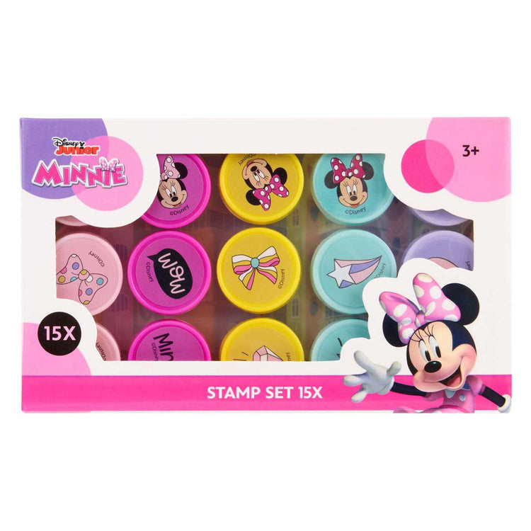 Juego de sellos minnie mouse Canenco, 15uds.
