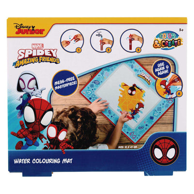 Alfombra de juego Canenco spidey acuarela, 51x41cm