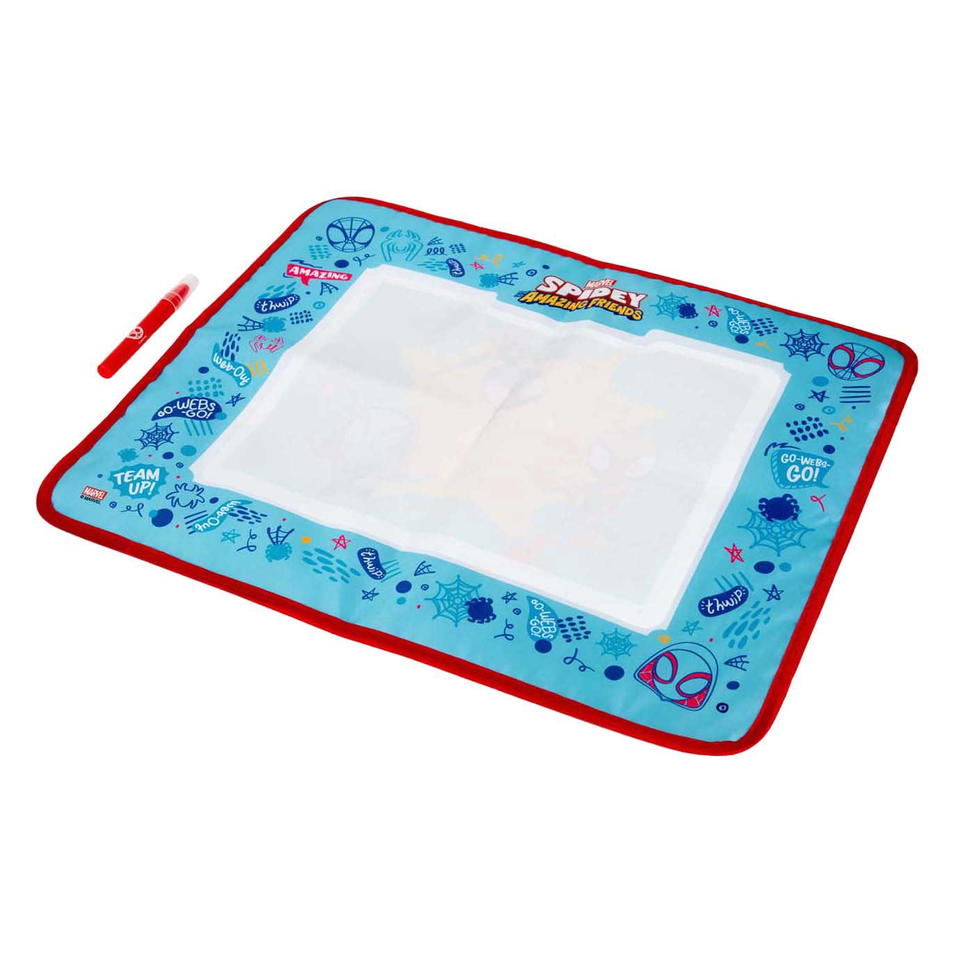 Alfombra de juego Canenco spidey acuarela, 51x41cm