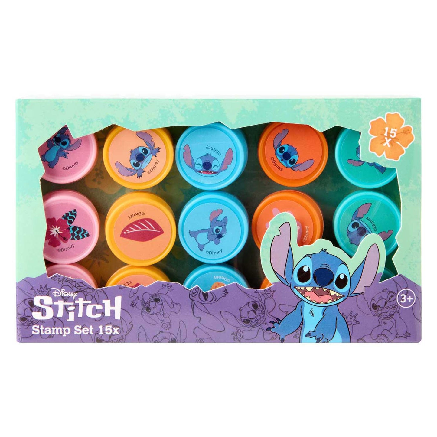 Set timbri punto Canenco, 15pz.