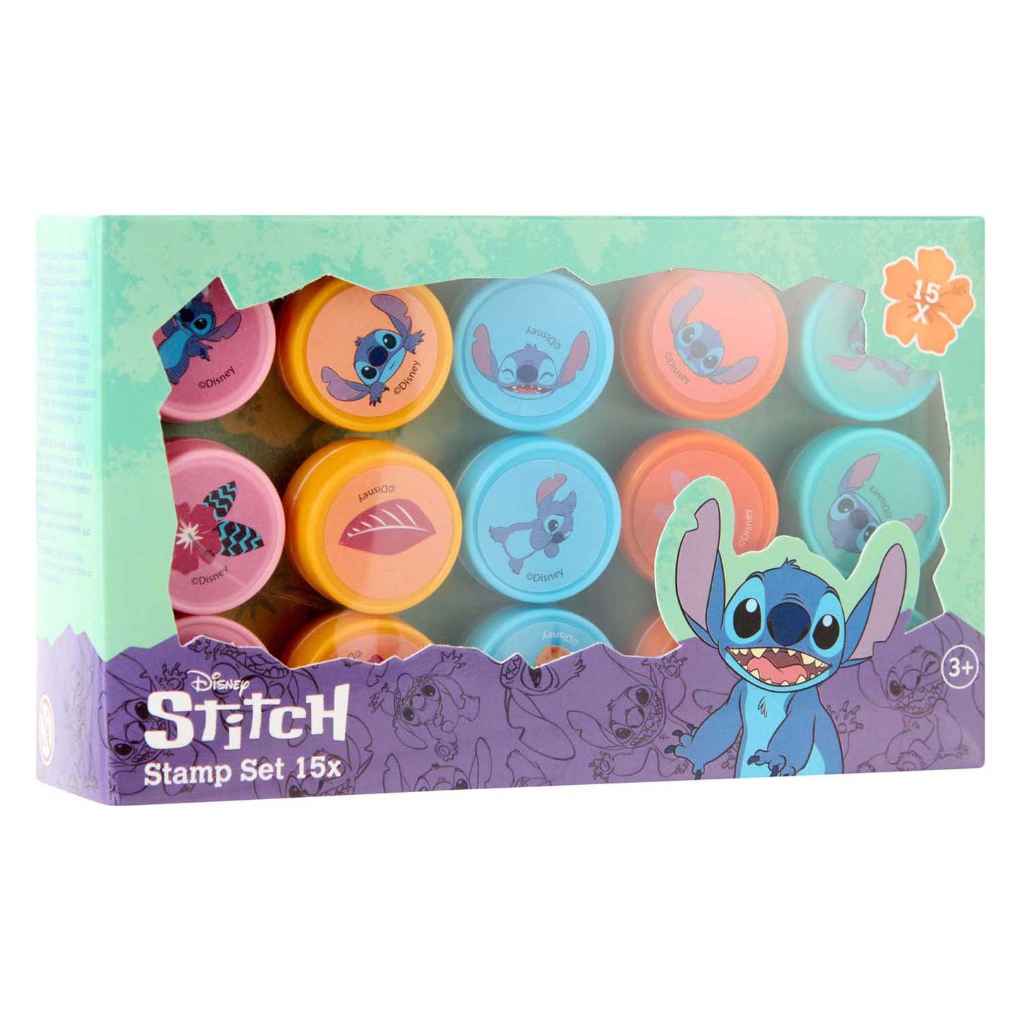 Set timbri punto Canenco, 15pz.