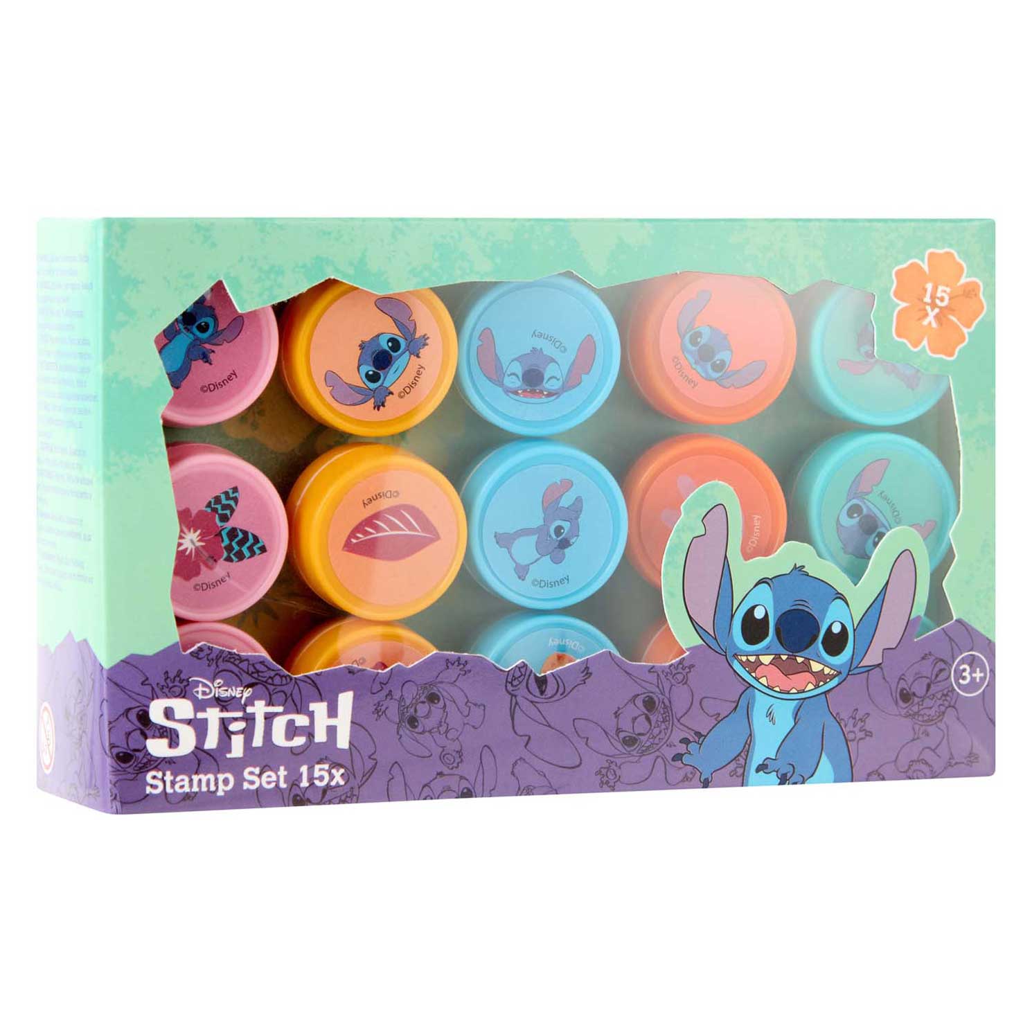 Set timbri punto Canenco, 15pz.
