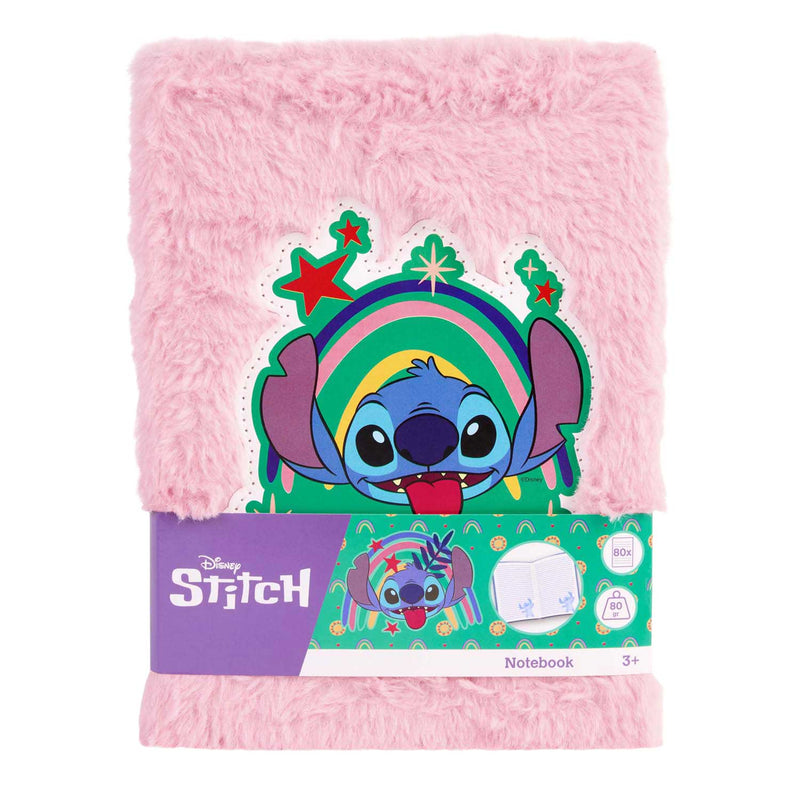 Quaderno in peluche punto Canenco rosa