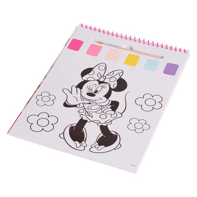 Juego de pintura al agua Canenco Minnie Mouse - incl. cepillo