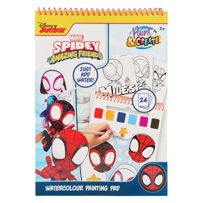 Spidey Water Paint Set Book
