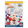 Libro del set di vernici per acqua di spidey