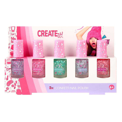 ¡Canenco lo crea! confeti de esmalte de uñas - 5 uds.