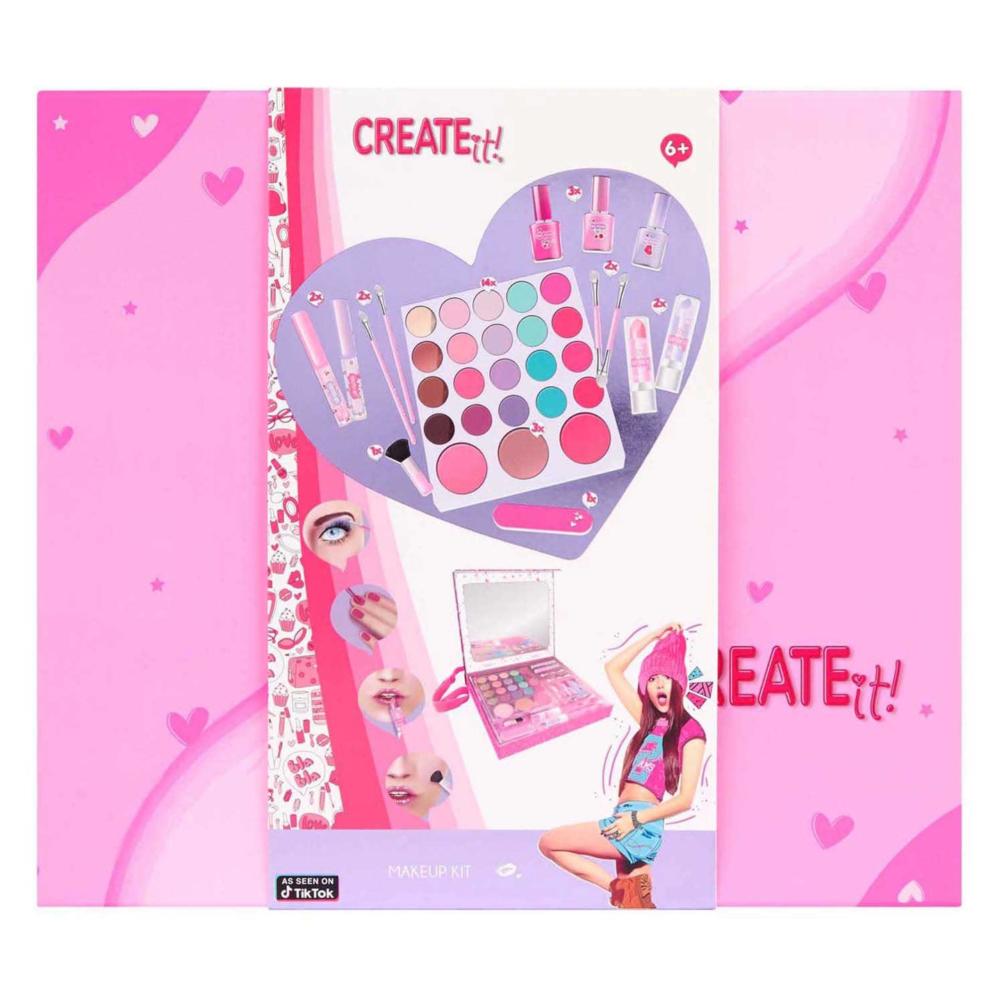 Crea! Caso di bellezza di bellezza completa